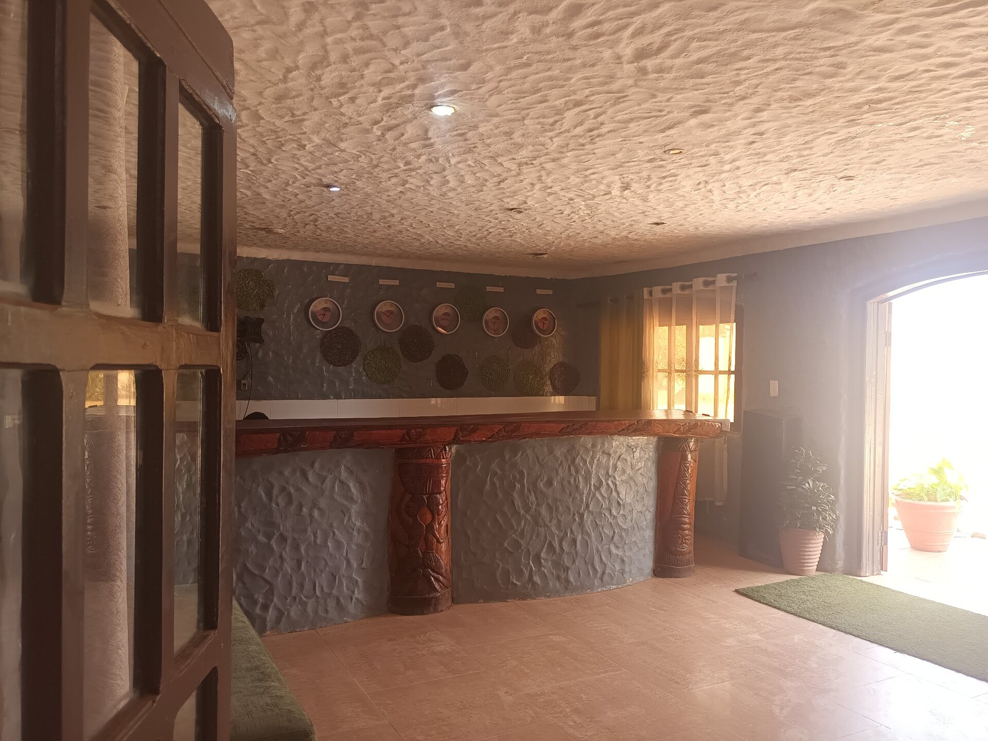 Réception de l’hôtel